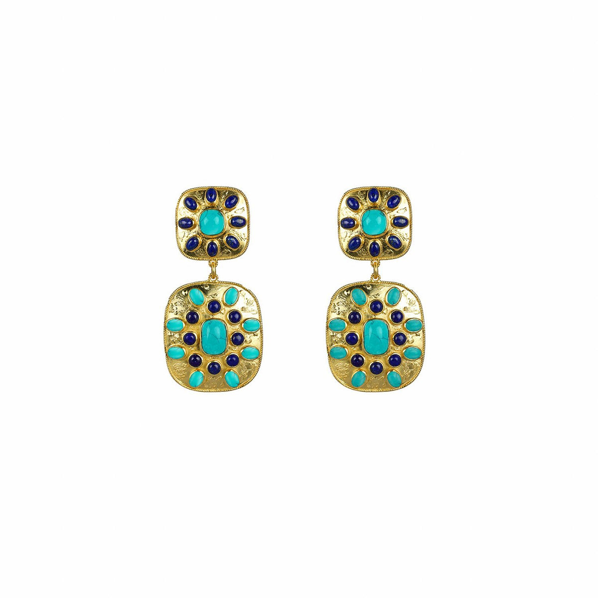 VALERE TURQUOISE CORDELIA EARRINGS MULTI