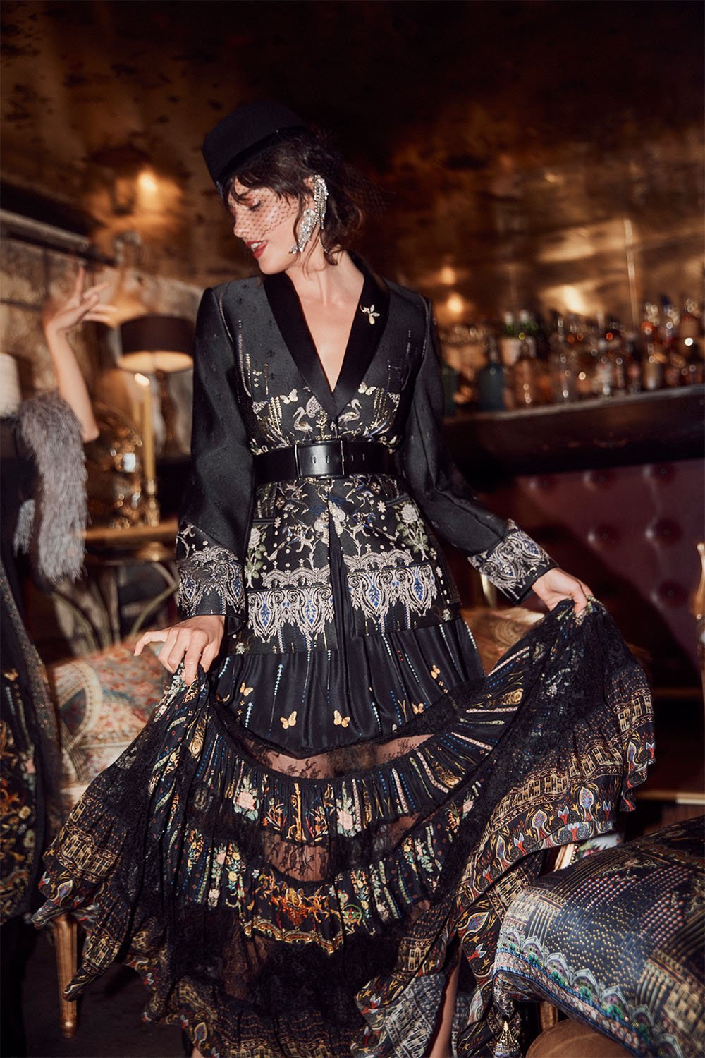 JACKET WITH SLEEVE CUFF DETAIL REBELLE REBELLE