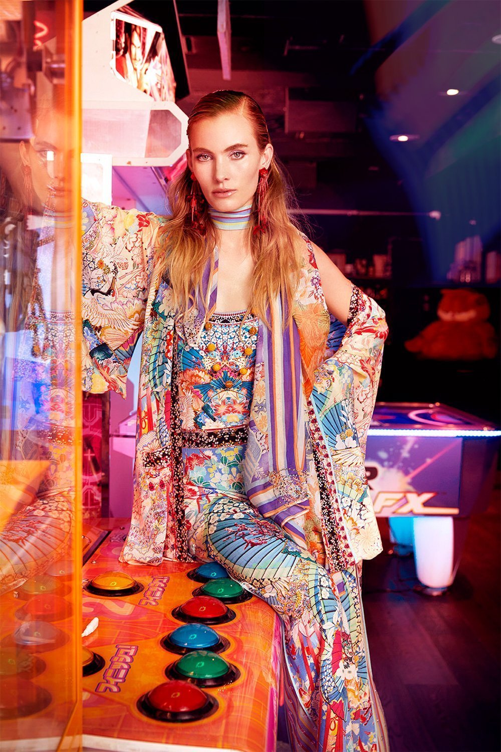 KIMONO WITH TIE BELT MISO IN LOVE