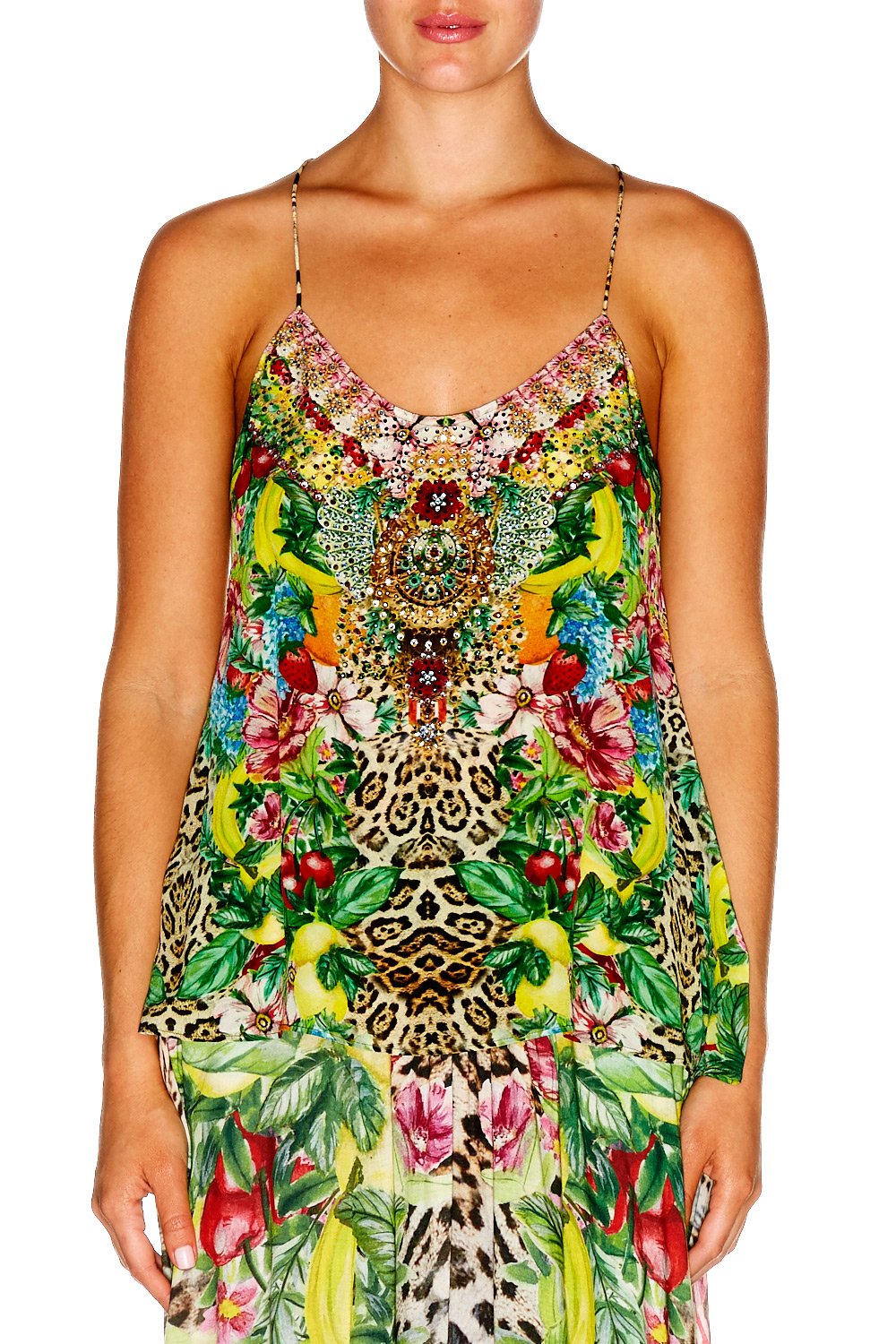 COOL CAT T BACK SHOESTRING STRAP TOP