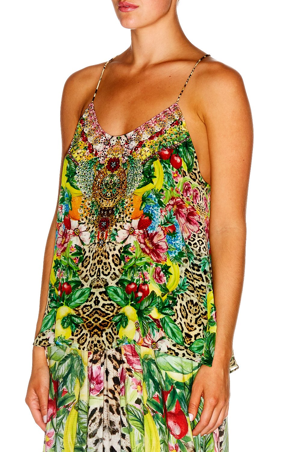 COOL CAT T BACK SHOESTRING STRAP TOP