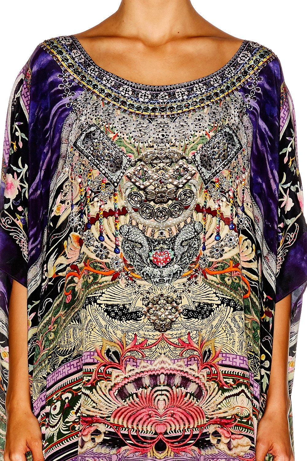 THREADS THAT BIND US ROUND NECK KAFTAN