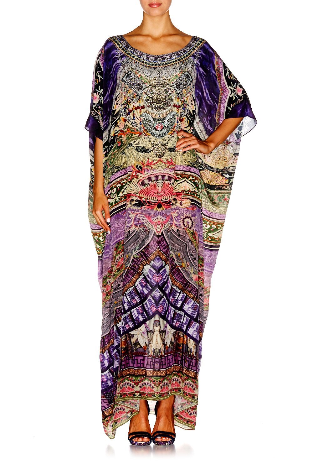 THREADS THAT BIND US ROUND NECK KAFTAN