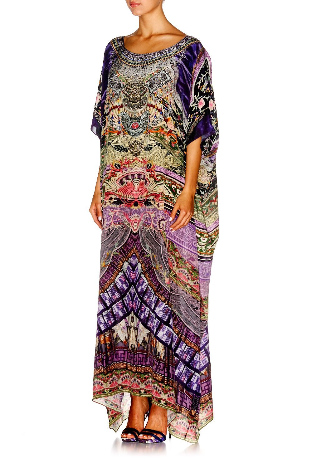 THREADS THAT BIND US ROUND NECK KAFTAN