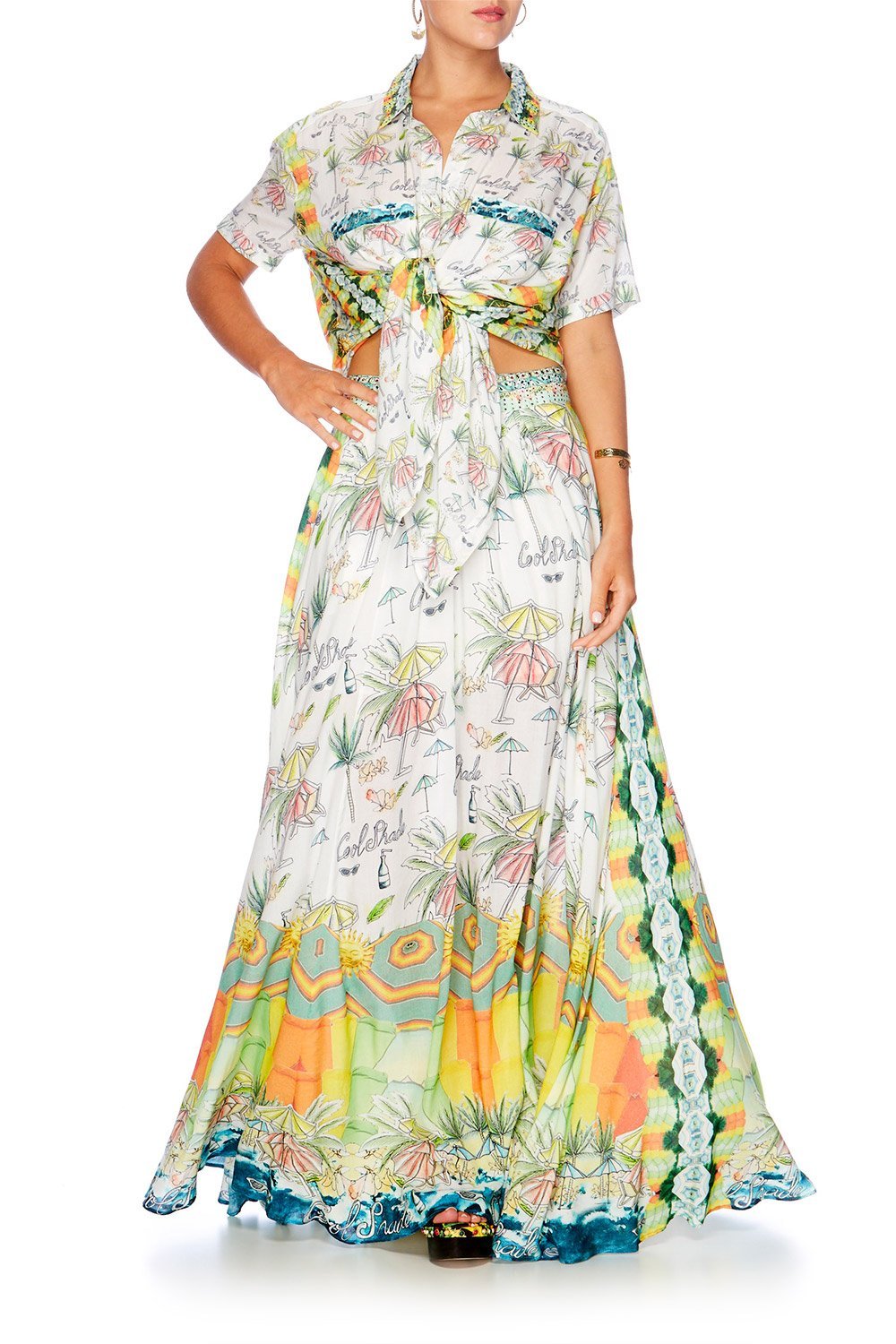 SUNDOWNERS PATCH POCKET SHIRT W SLEEVE