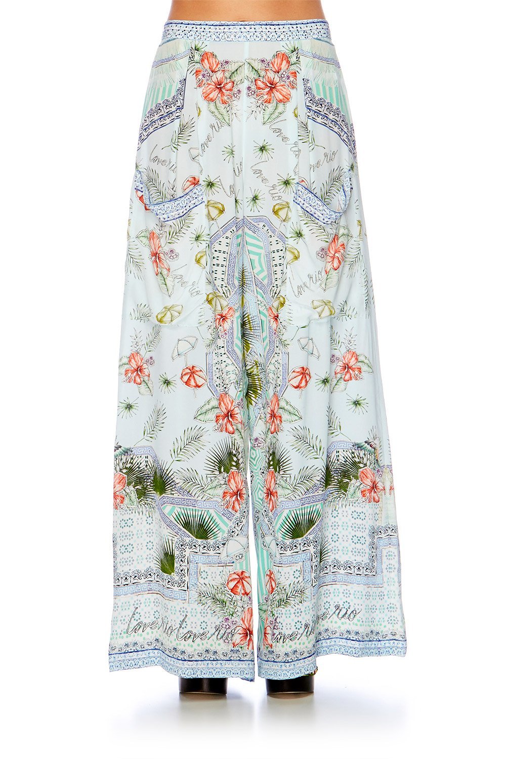 WIDE LEG TROUSER SHADES OF RIO