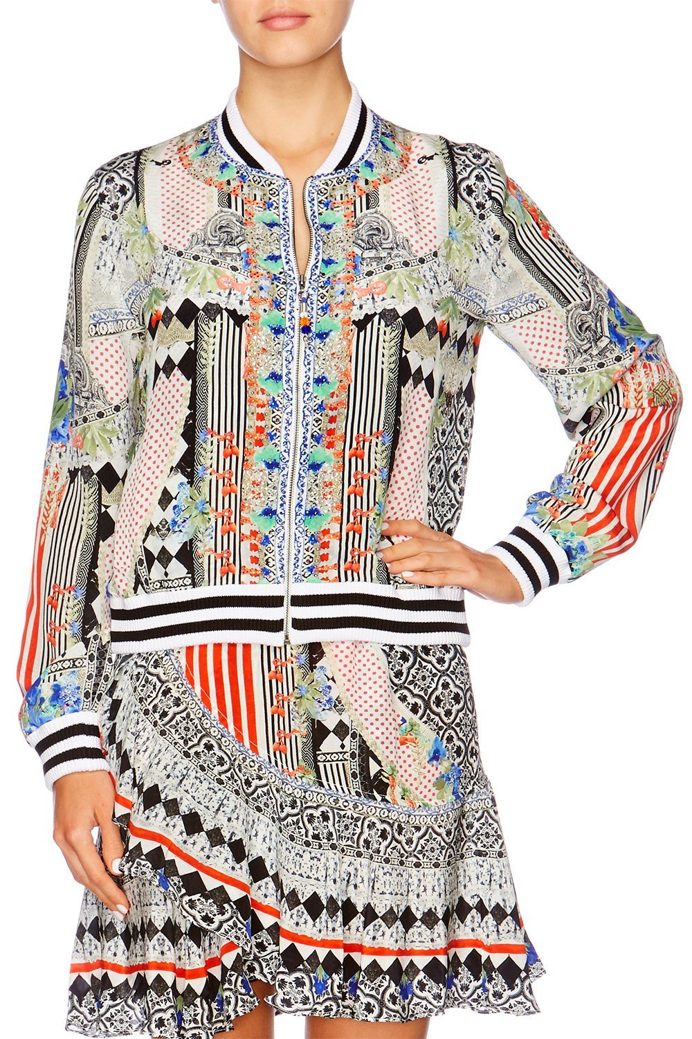 MEET ME HERE BOMBER JACKET