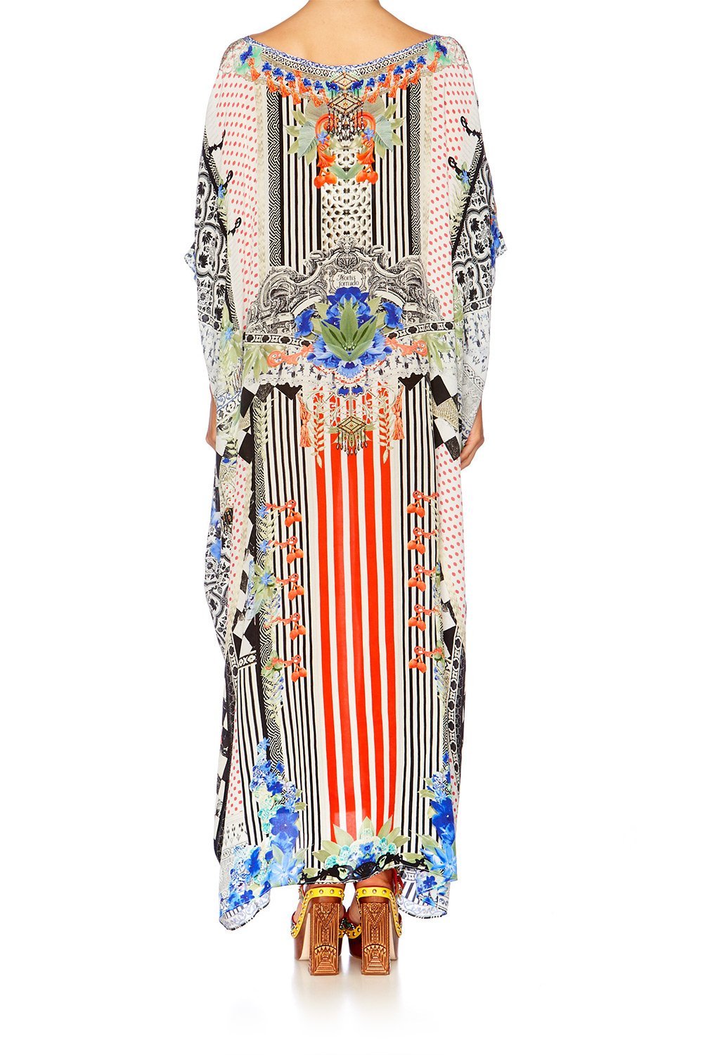 MEET ME HERE ROUND NECK KAFTAN