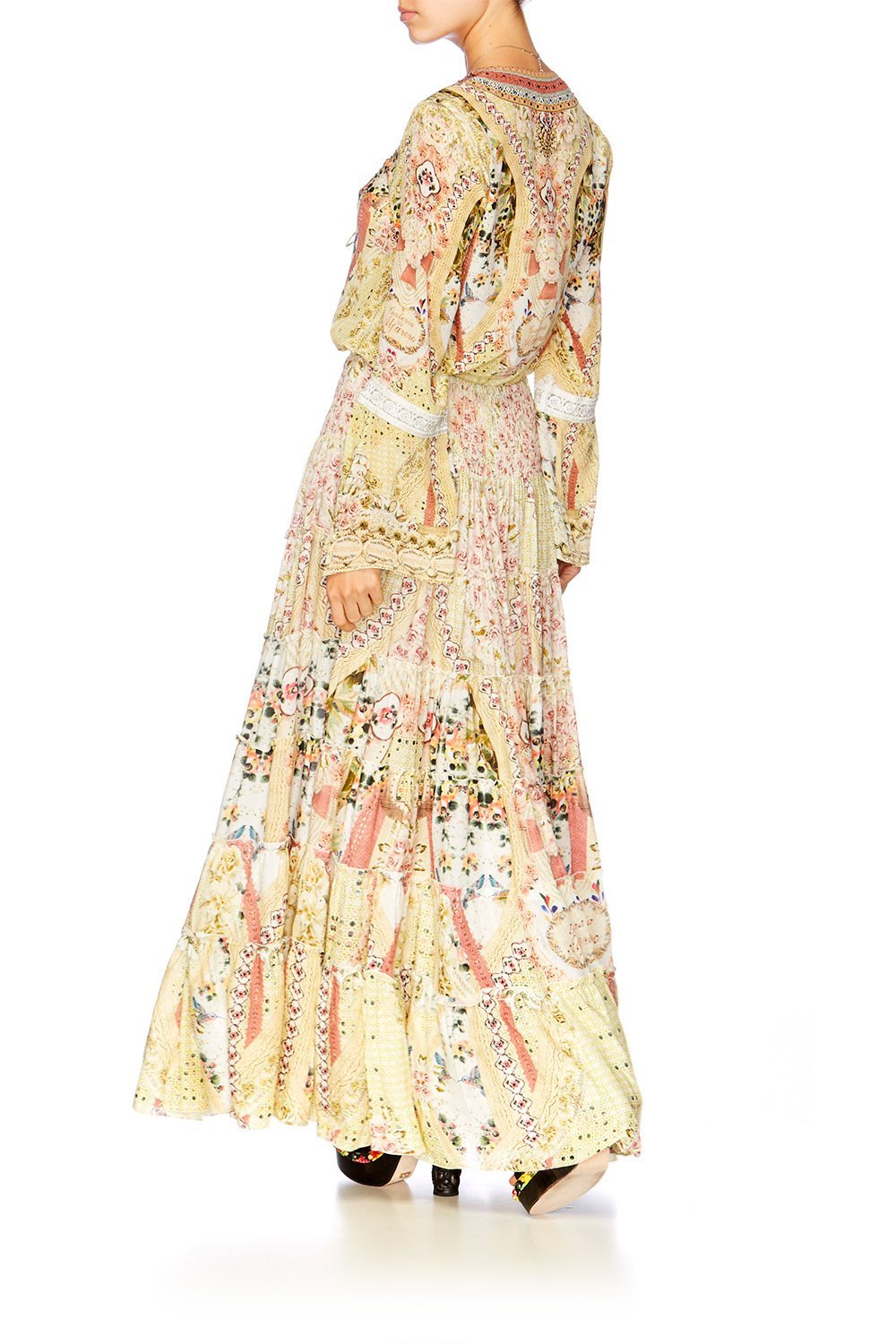 MY SUMMER LOVE TIERED MAXI SKIRT