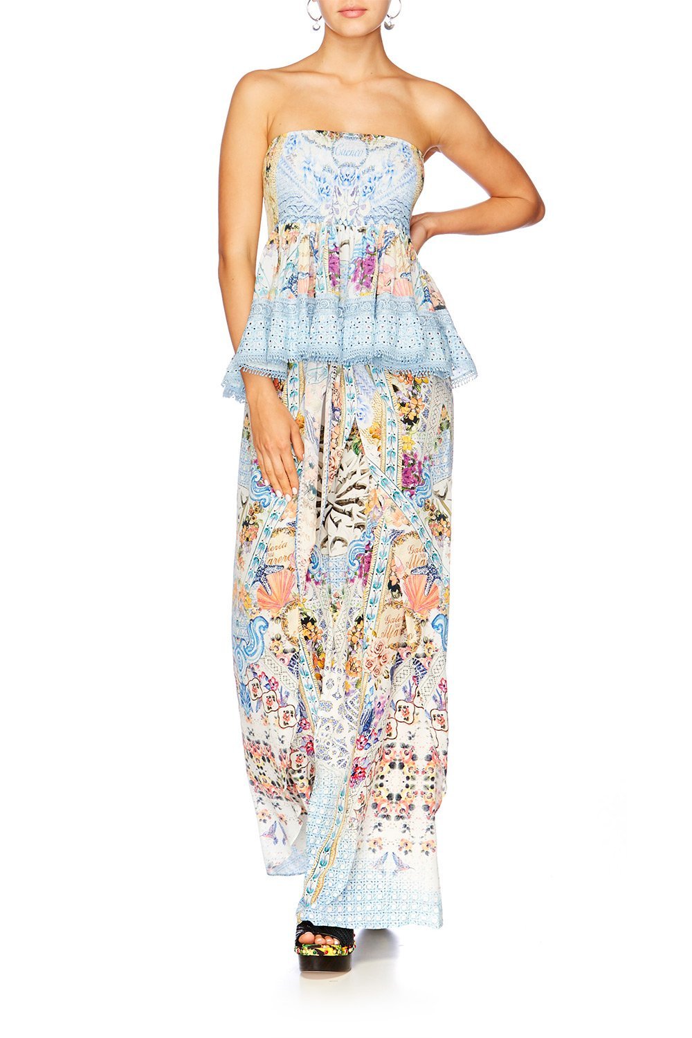 GIRL NEXT DOOR LOOSE TROUSER WITH TIE FRONT