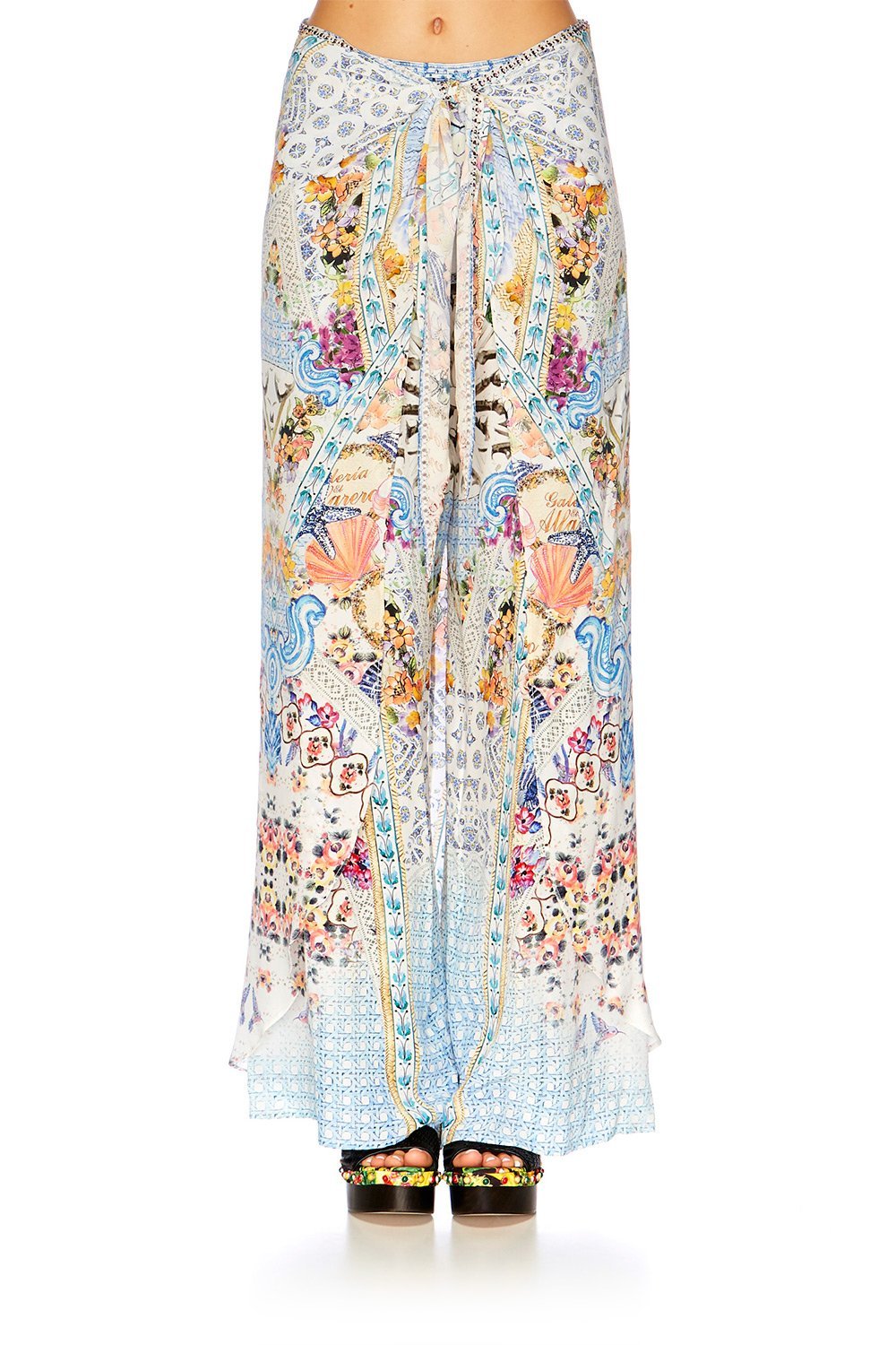 GIRL NEXT DOOR LOOSE TROUSER WITH TIE FRONT