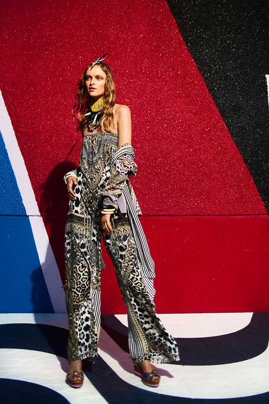 ANIMAL INSTINCT JACKET W REMOVABLE COLLAR