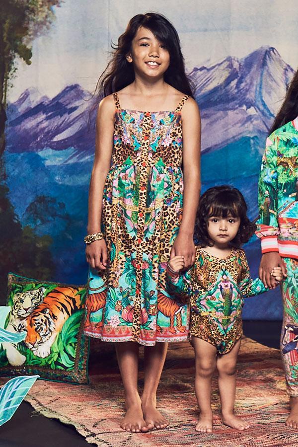 THE JUNGLE BOOK KIDS BUTTON FRONT DRESS