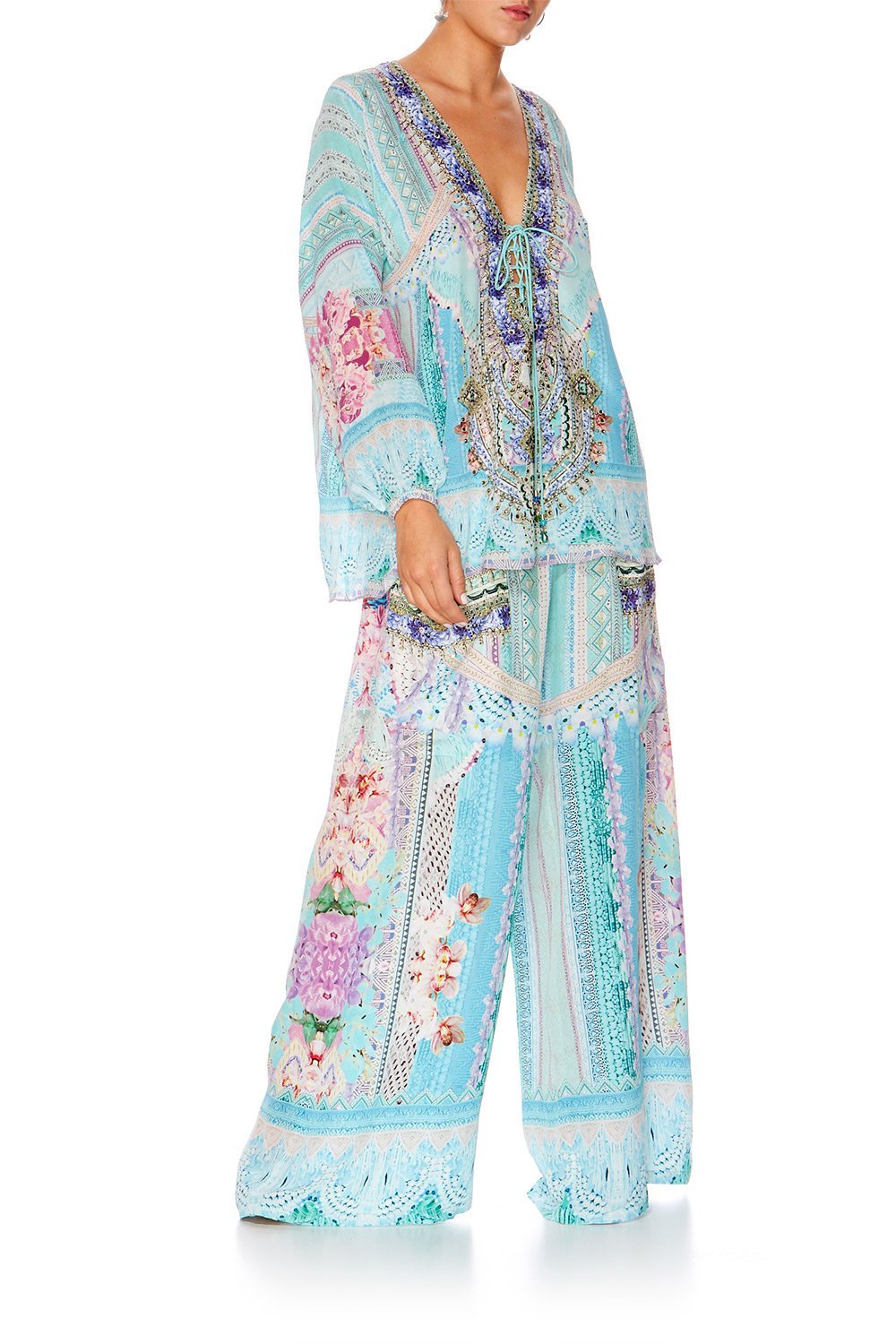 GARDEN STATE LACE UP SHIRT