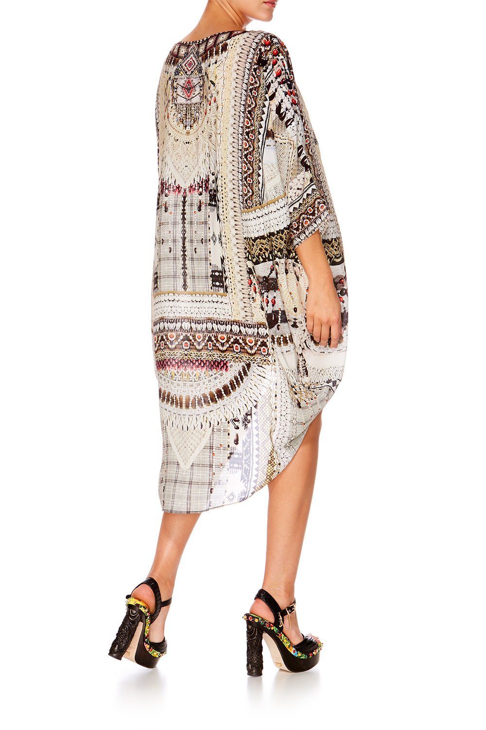 SPELL BOUND SCOOP BACK HEM DRESS