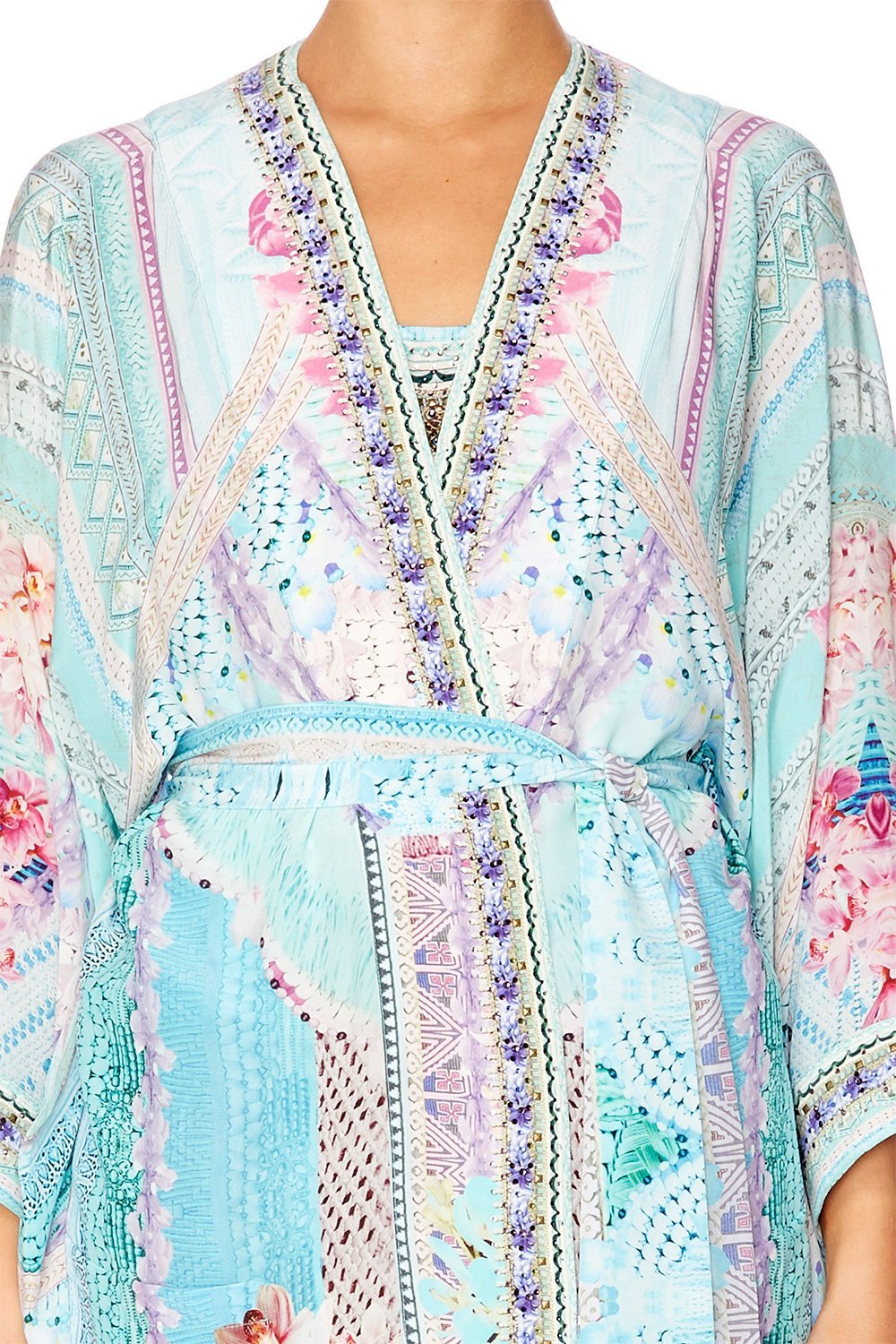 GARDEN STATE KIMONO WITH TIE BELT