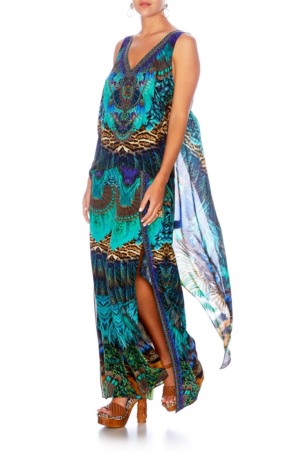 THE CREATOR HIGH LOW CROSS BACK TOP