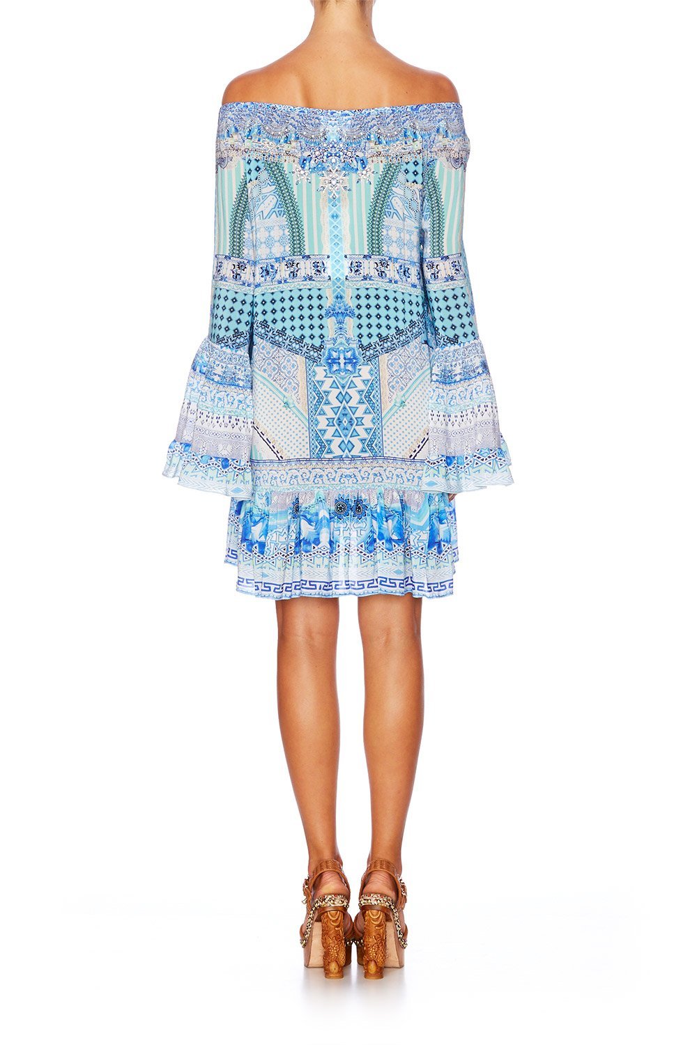 CAMILLA DAY DREAMER A LINE FRILL DRESS