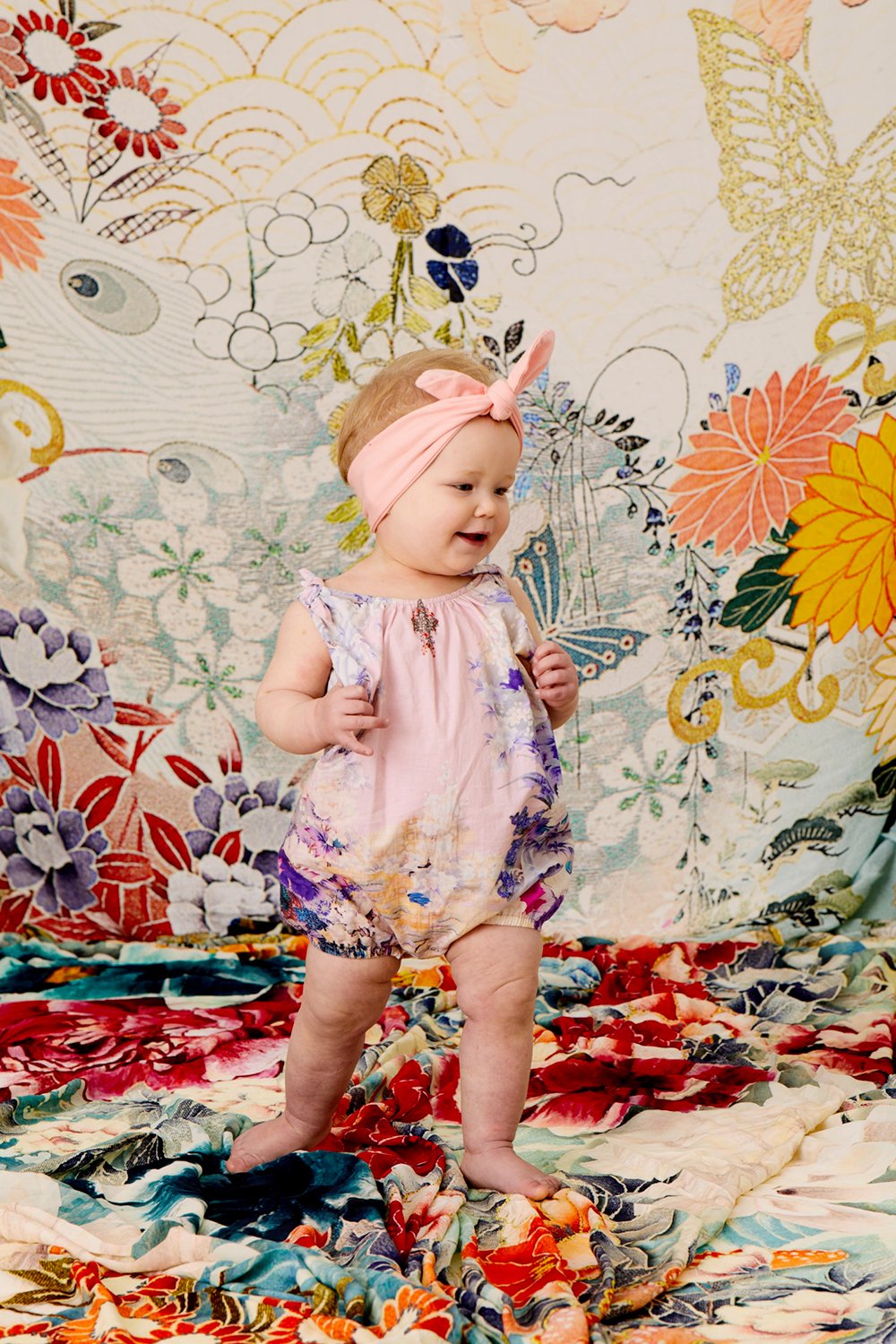 CAMILLA HARAJUKU HEIRESS BABIES TIE SHOULDER ONESI