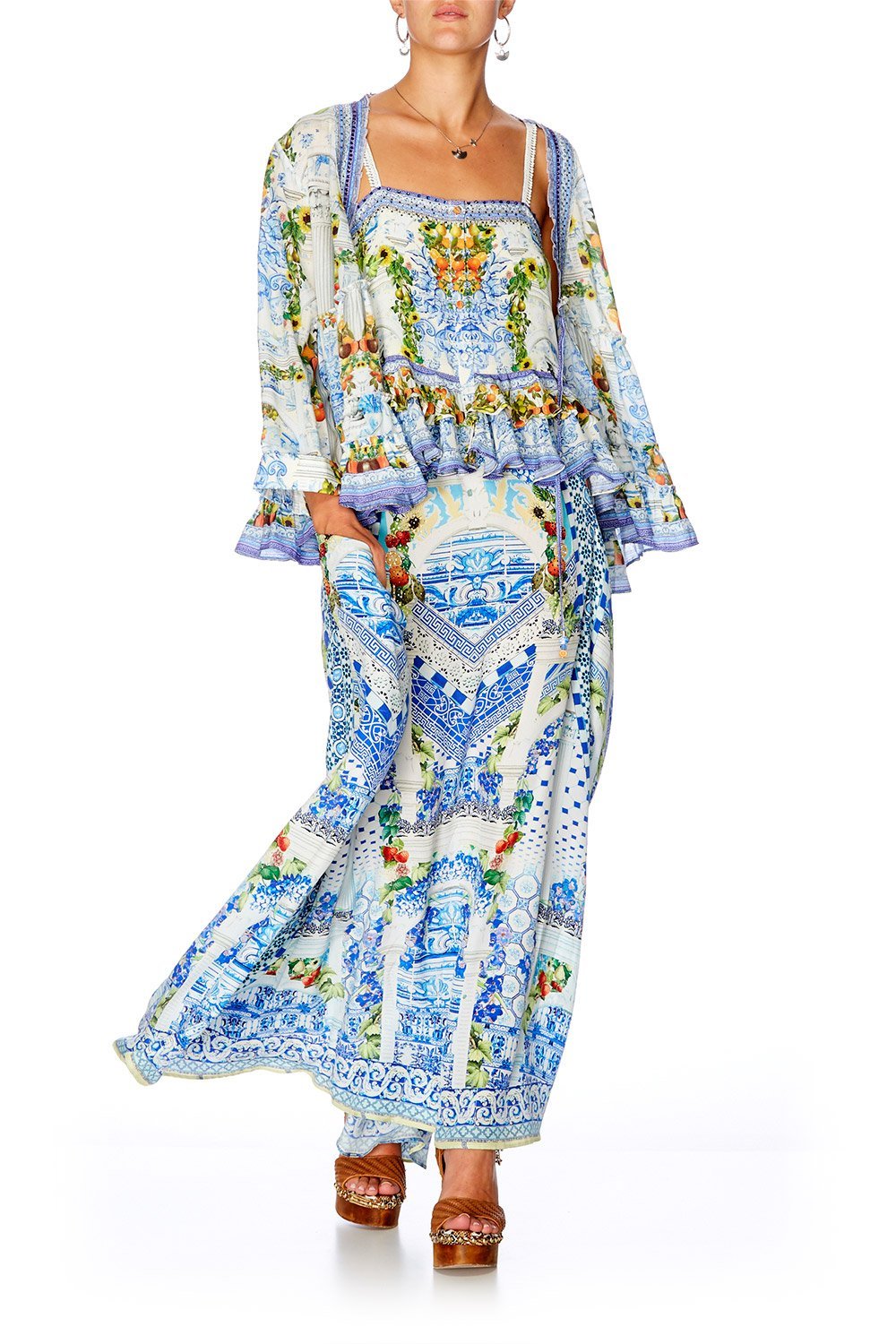 CAMILLA A NIGHT TO REMEMBER POCKET SKIRT DRESS