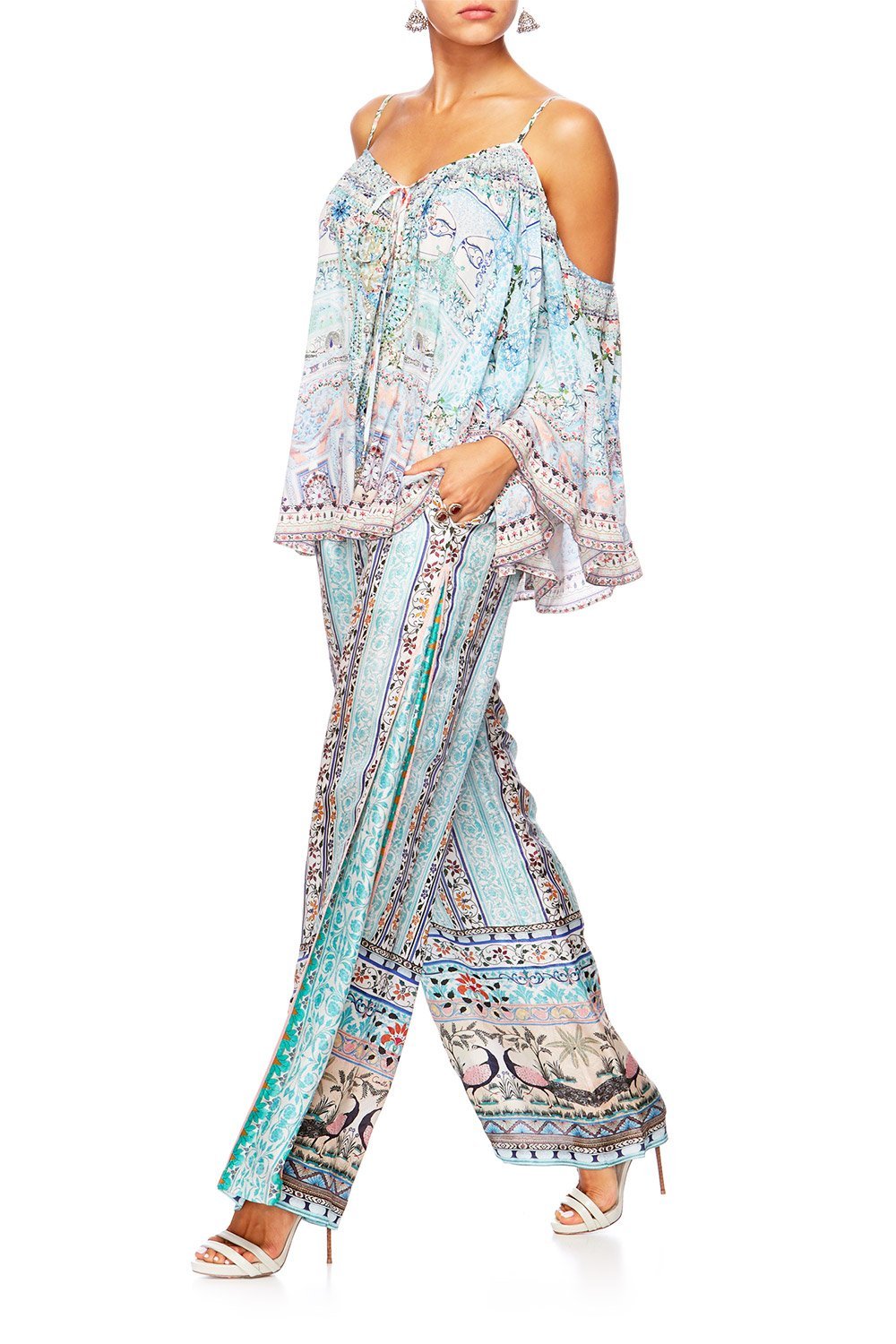 LOVERS RETREAT LONG SLEEVE DROP SHOULDER TOP