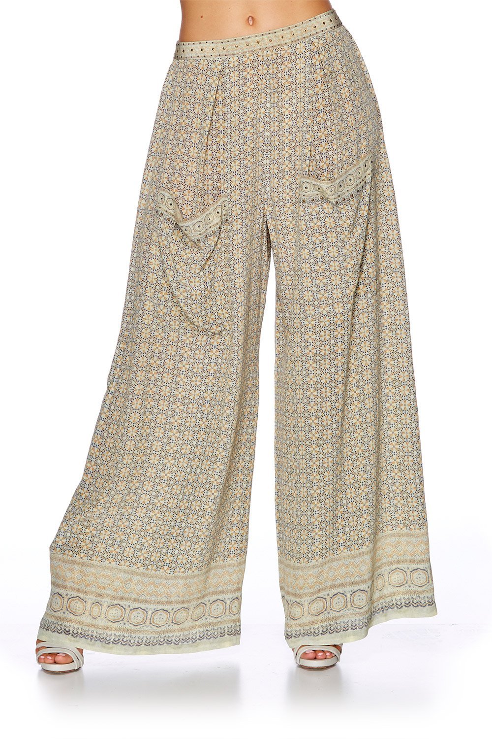 THREADED UNION WIDE LEG TROUSER