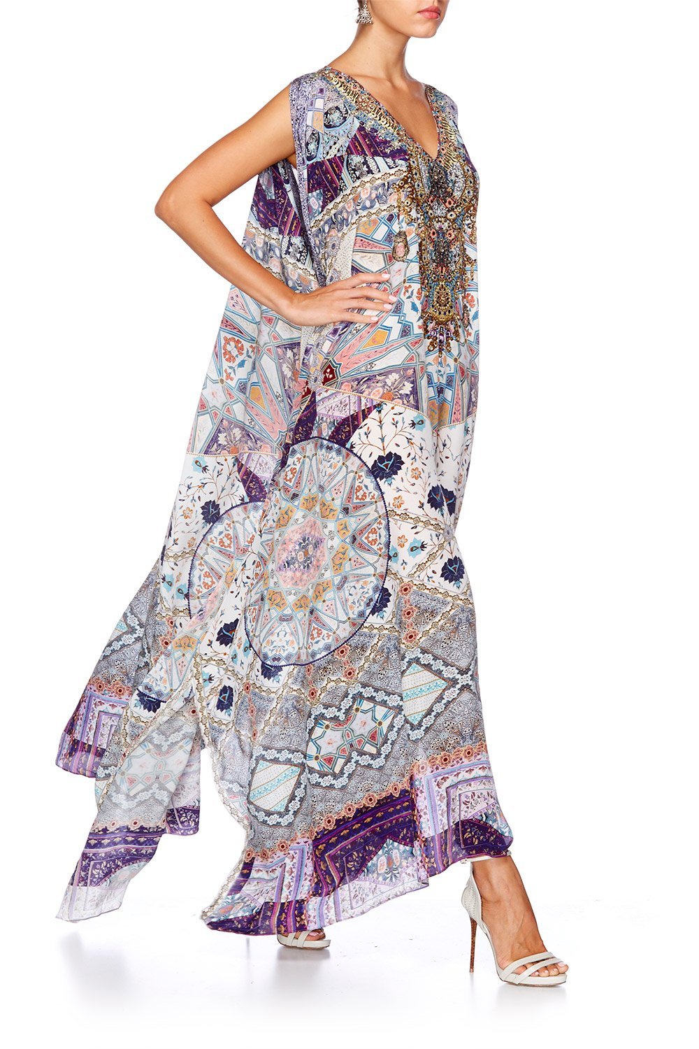 TALES OF TATIANA SPLIT FRONT & SLEEVE KAFTAN