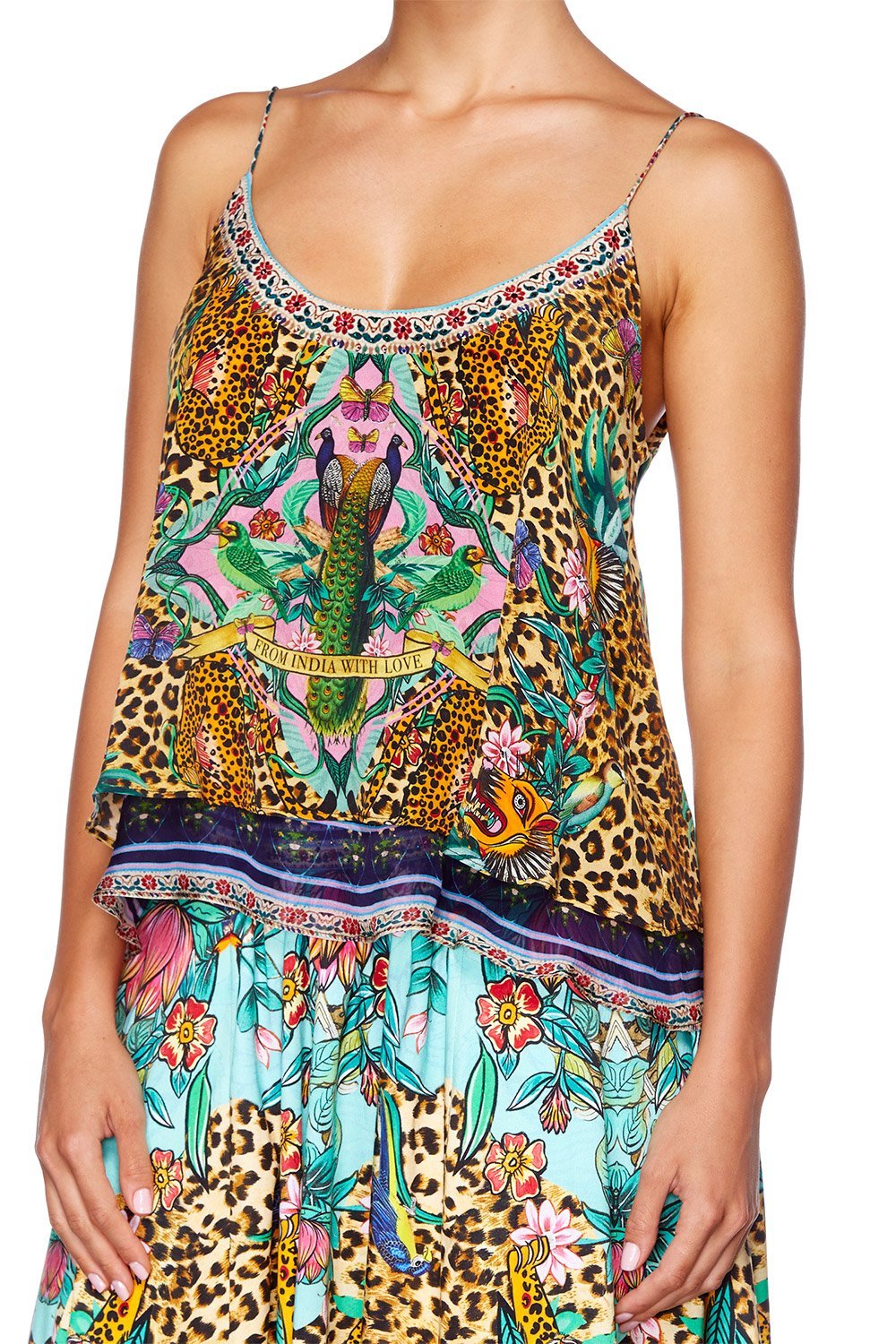 CAMILLA THE JUNGLE BOOK CAMI TOP W UNDERLAY