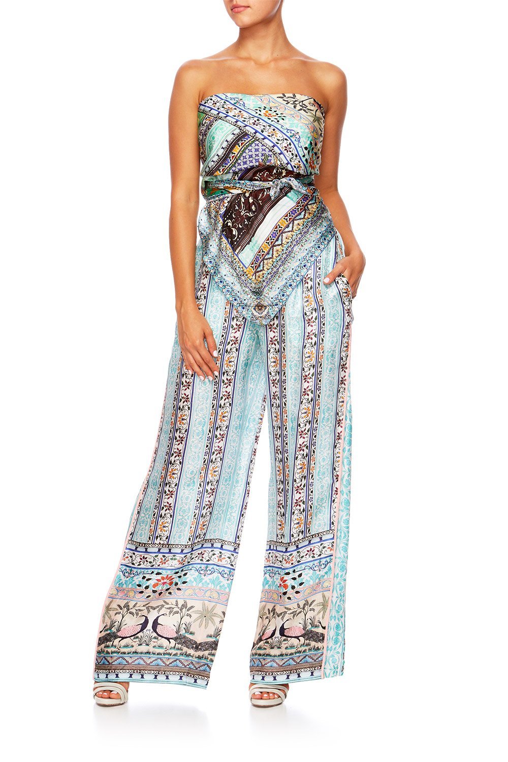 THE KING AND I PANTS WITH SIDE SPLIT