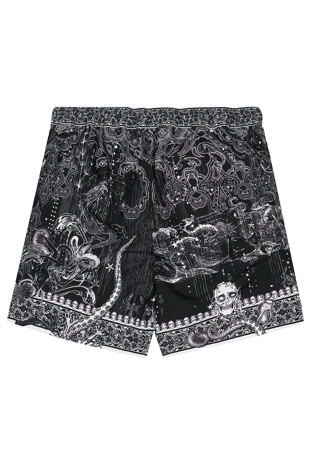 ELASTIC WAIST BOARDSHORT MIDNIGHT PEARL