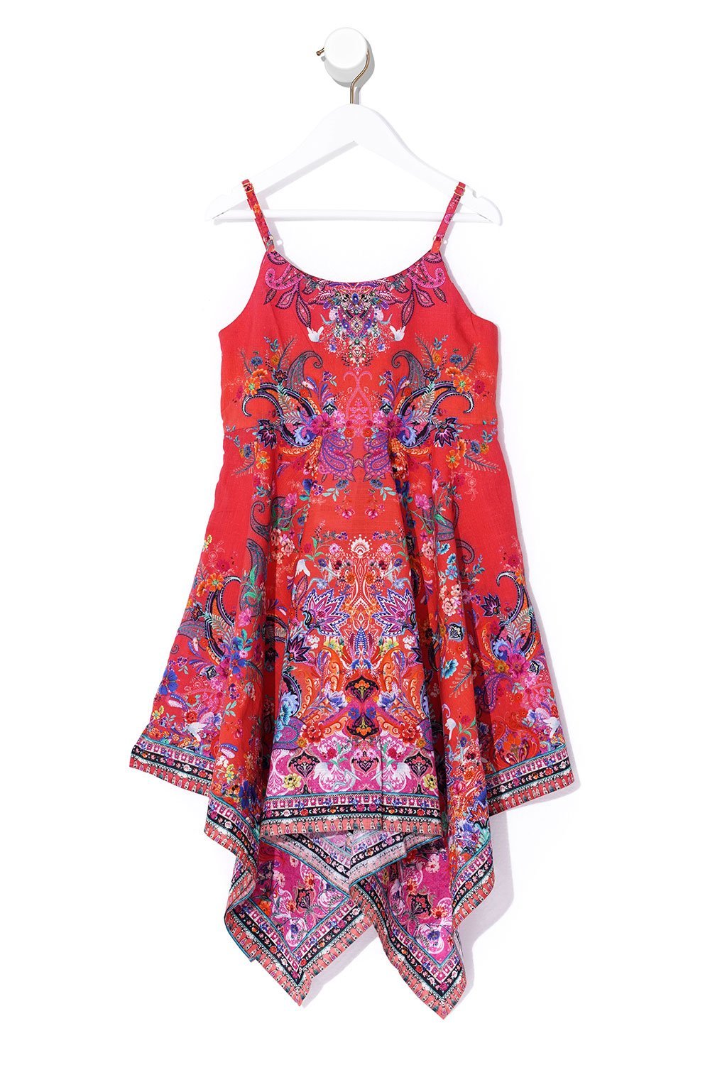 INFANTS HANDKERCHIEF HEM DRESS FREE LOVE