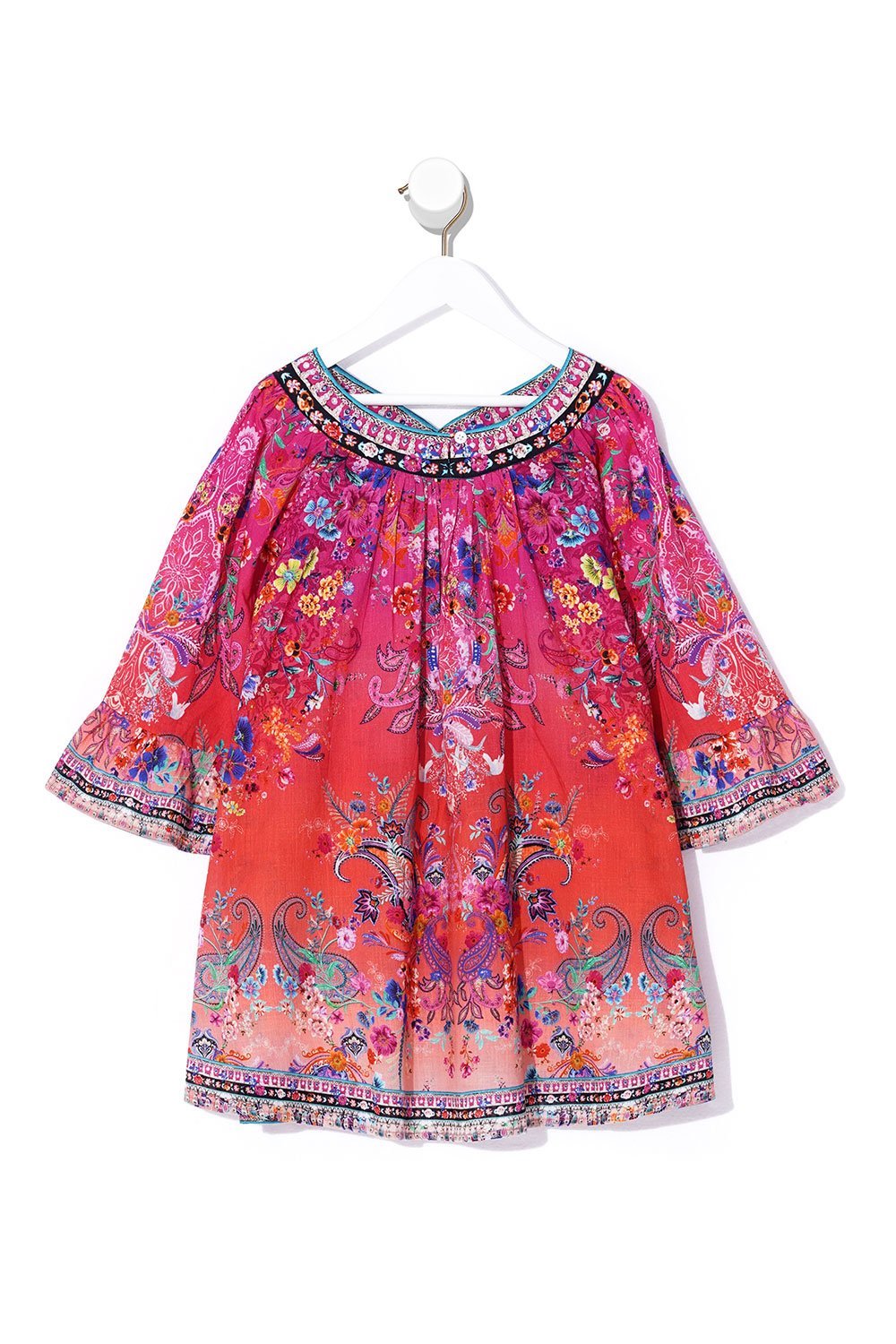 KIDS YOKE TOP DRESS FREE LOVE
