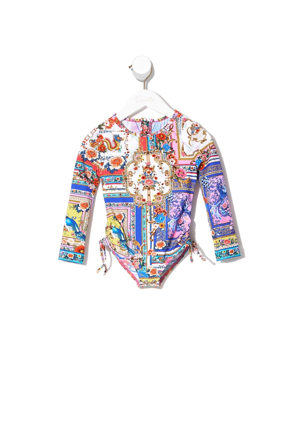 KIDS RUCHED SIDE PADDLESUIT 4-10 PARTY IN THE PALACE