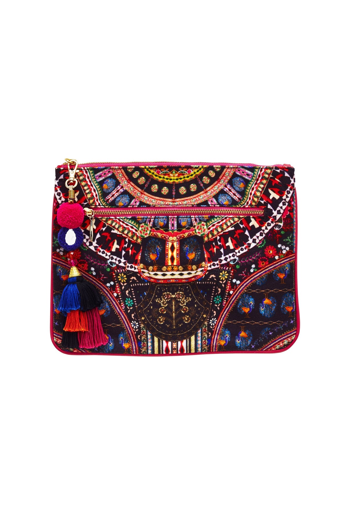 DANCING ON MY OWN SMALL CANVAS CLUTCH