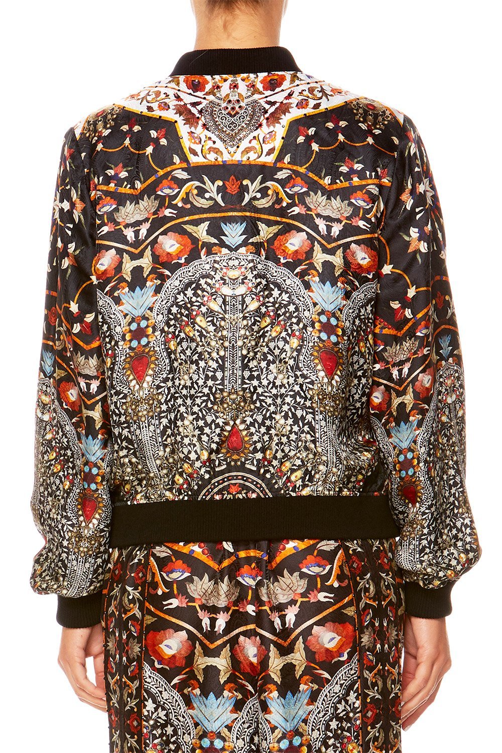 CHAMBER OF REFLECTIONS REVERSABLE BOMBER JACKET