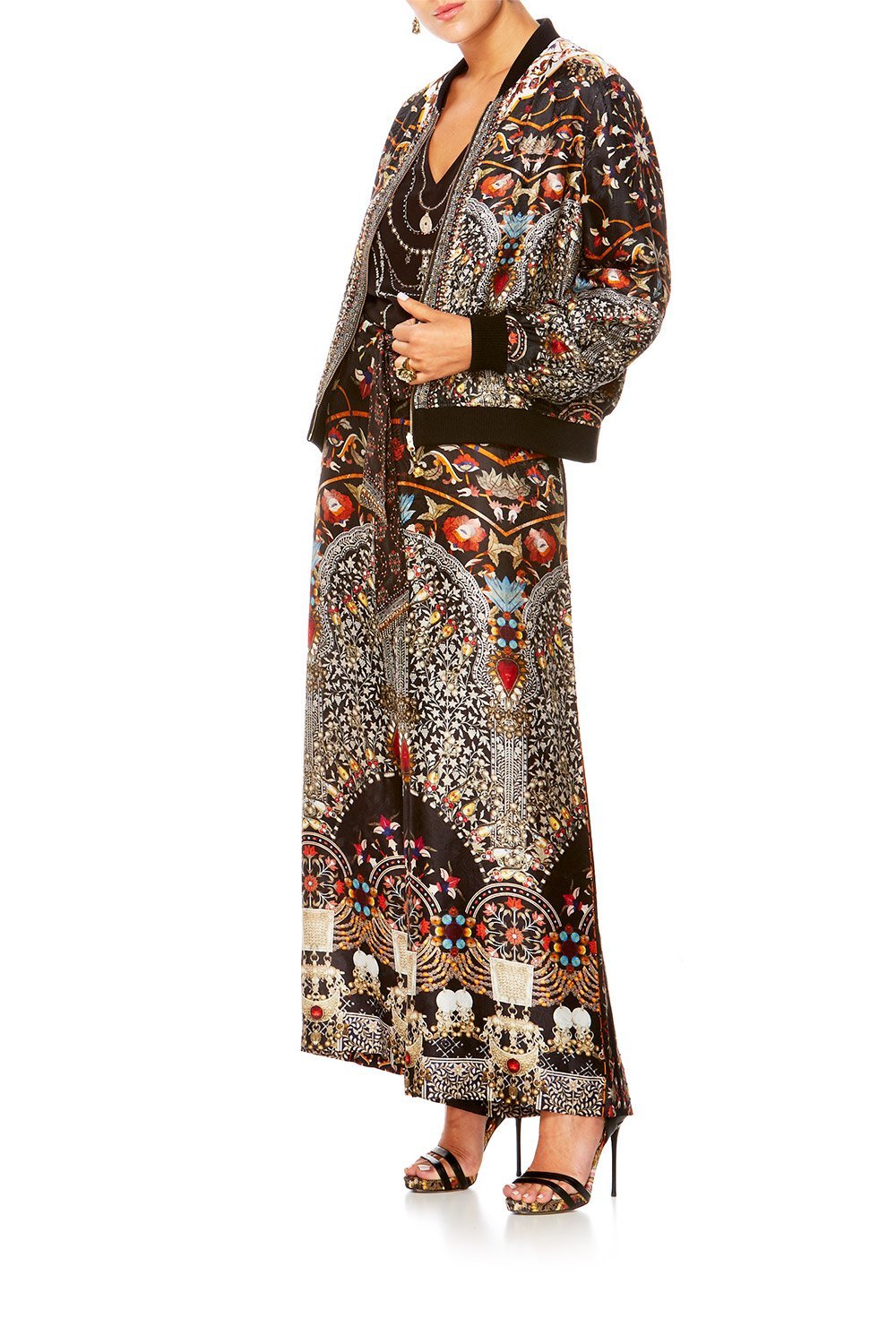 CHAMBER OF REFLECTIONS REVERSABLE BOMBER JACKET