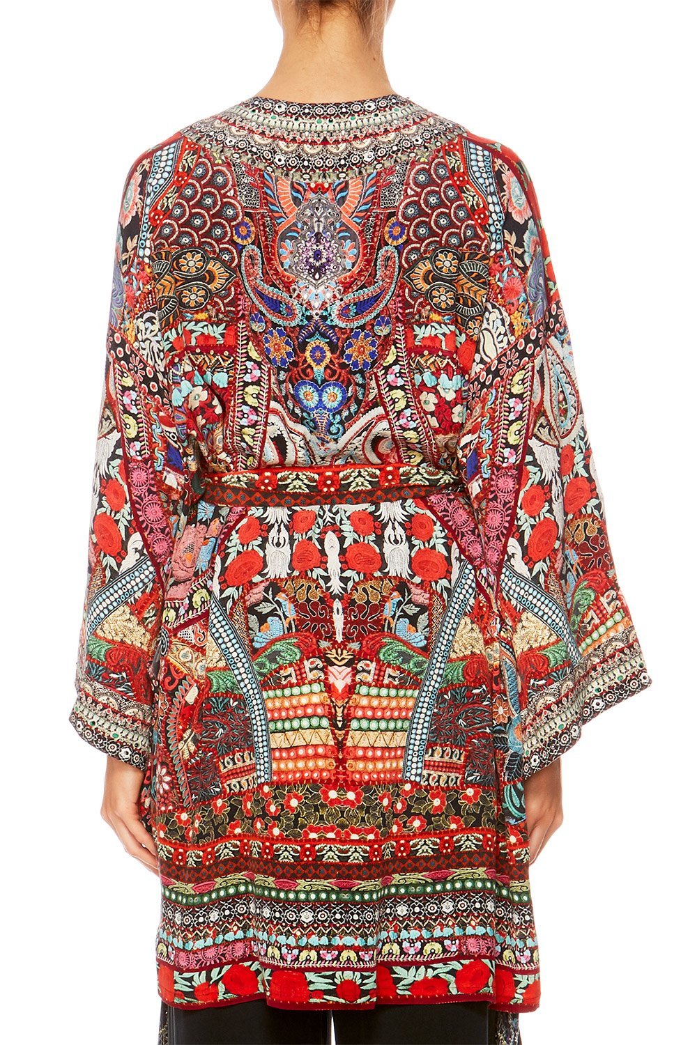 QUEEN ALIKA KIMONO W TIE BELT