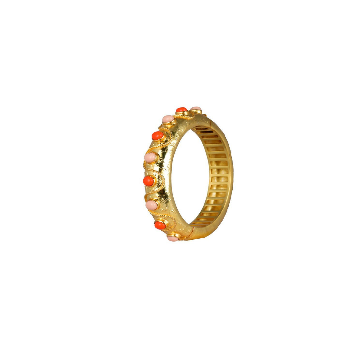 VALERE PINK CORAL CORDELIA BANGLE MULTI