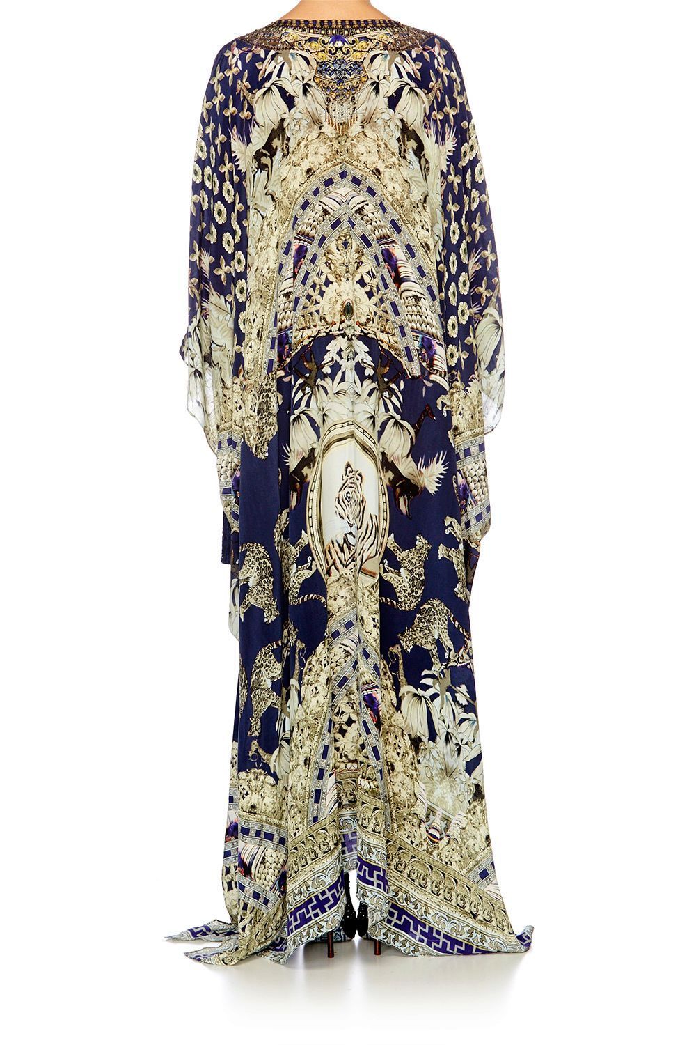 A LITTLE PAST TWILIGHT SPLIT FRONT & SLEEVE KAFTAN