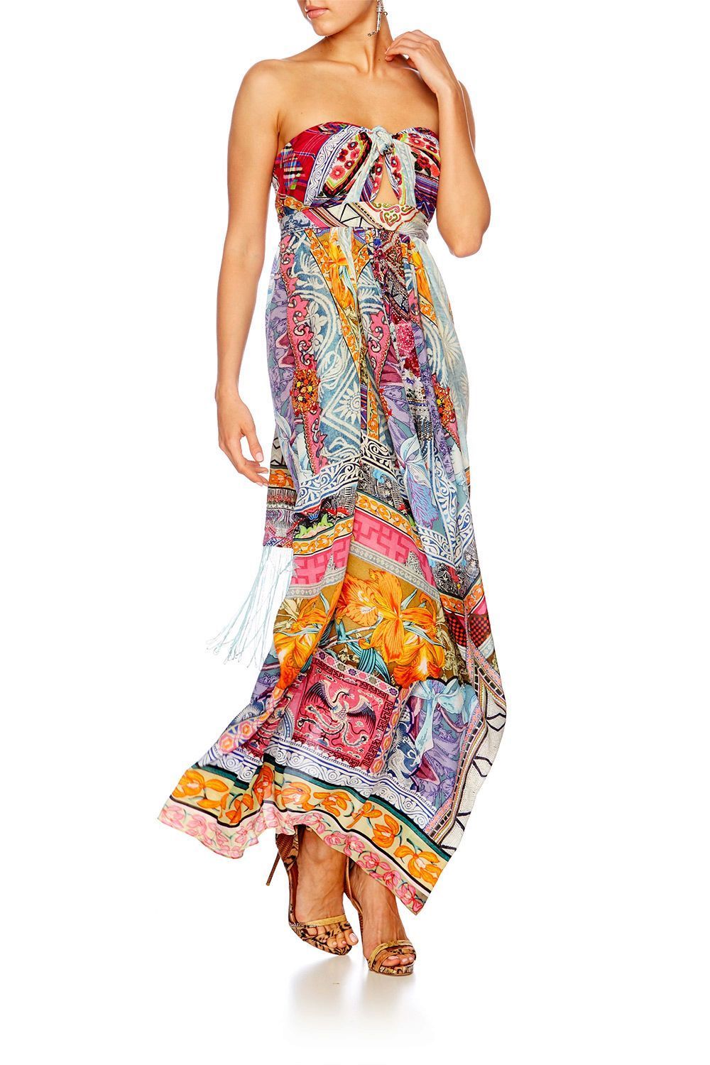 SUNDAY BEST ROUND NECK KAFTAN