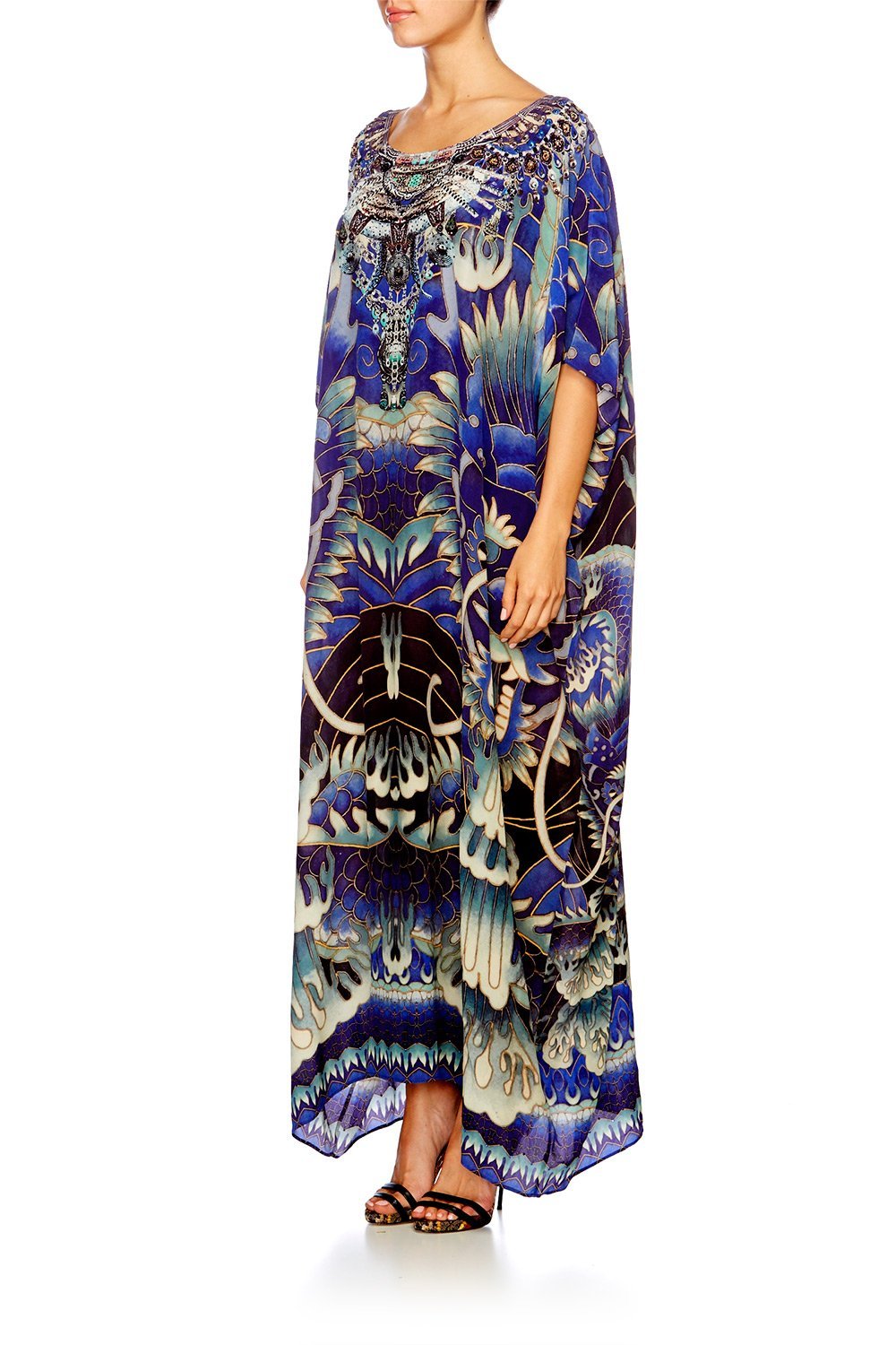 WHATS YOUR POISON ROUND NECK KAFTAN