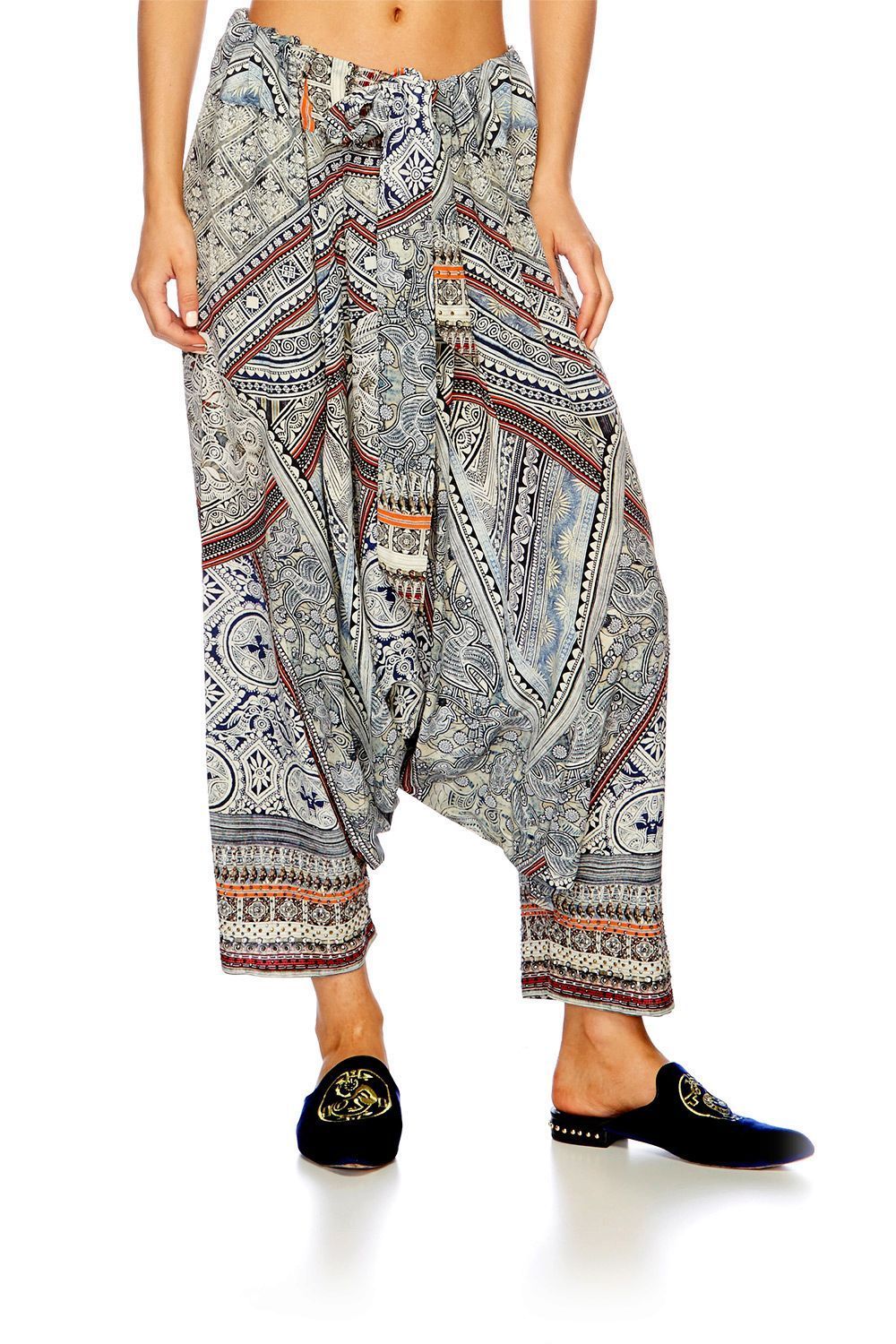 ANTIQUE BATIK HAREM PANTS