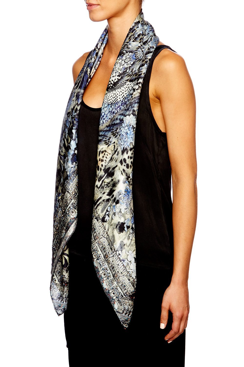 HUSH HUSH LARGE SQUARE SCARF