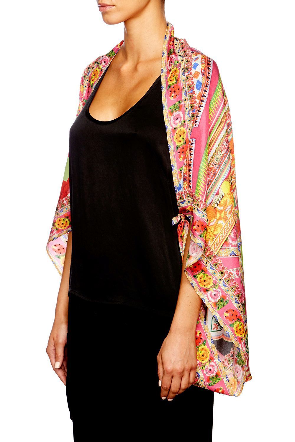 HANI HONEY LARGE SQUARE SCARF