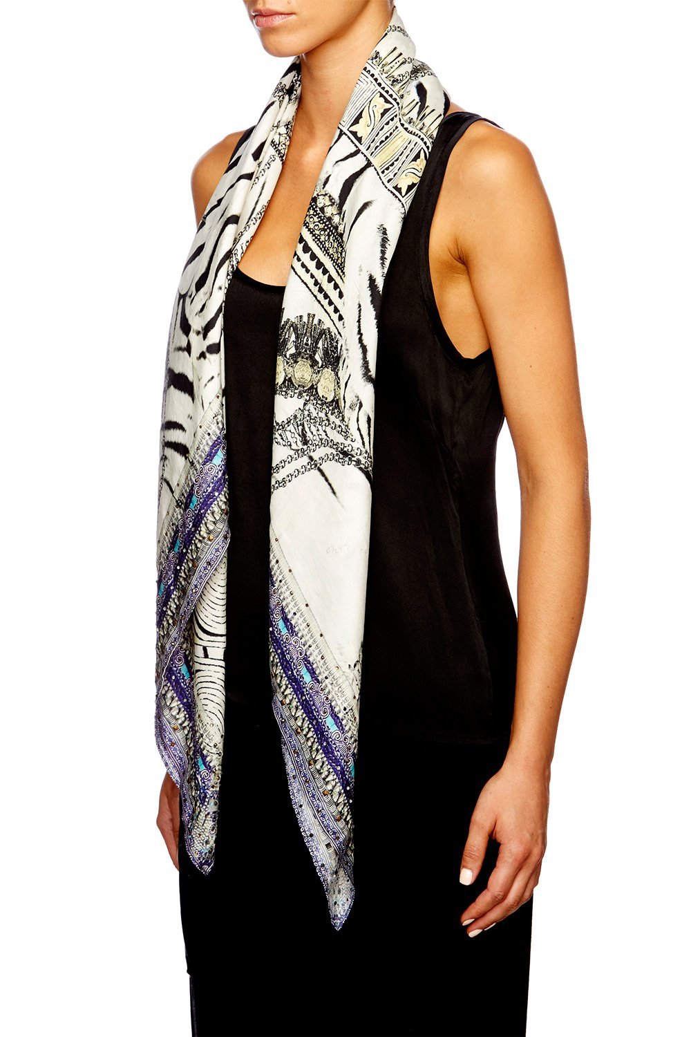 WILD BELLE LARGE SQUARE SCARF