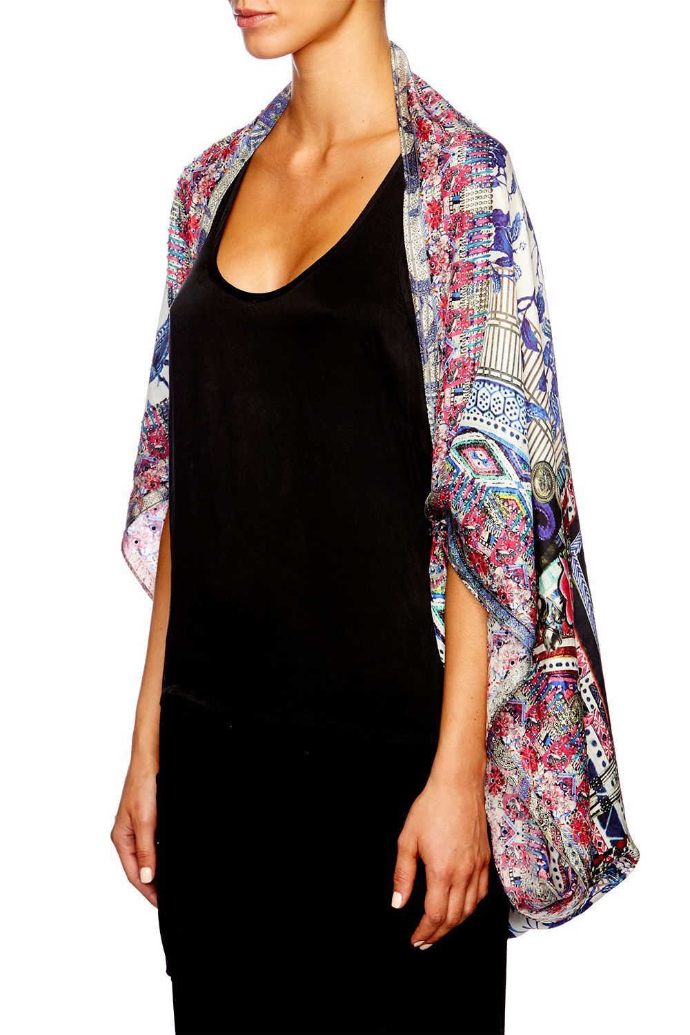 FROM KAILI WITH LOVE LARGE SQUARE SCARF