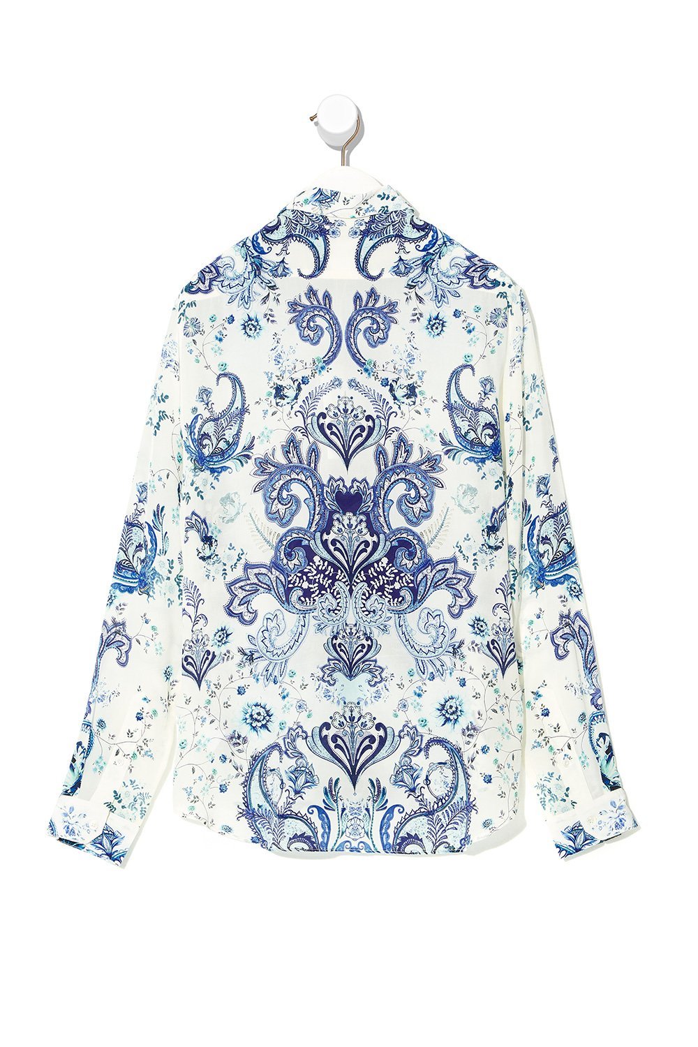 COLLARED LONG SLEEVE SHIRT TALKING ABOUT A REVOLUTION