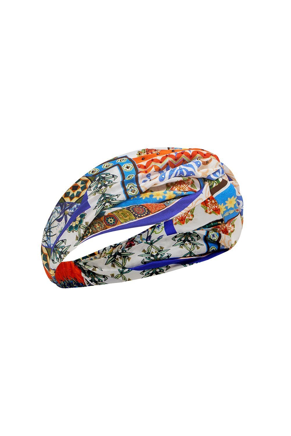 WOVEN TWIST HEADBAND GONE COAST