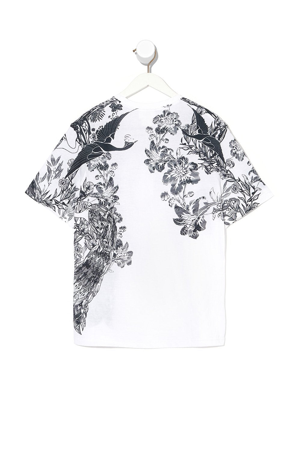 ROUND NECK T SHIRT SILVER LININGS