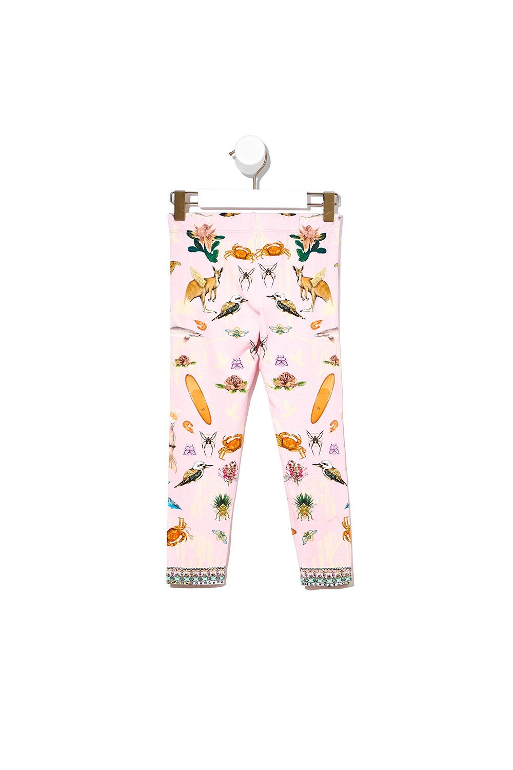 KIDS LEGGING WITH ELASTIC WAIST OVER THE RAINBOW